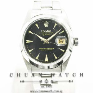 Rolex Vintage Oyster-Perpetual Date 34mm 1500 Black Index - Discontinued