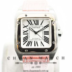 Cartier Santos 100 Midsize Two-Tone W20107X7 - Discontinued