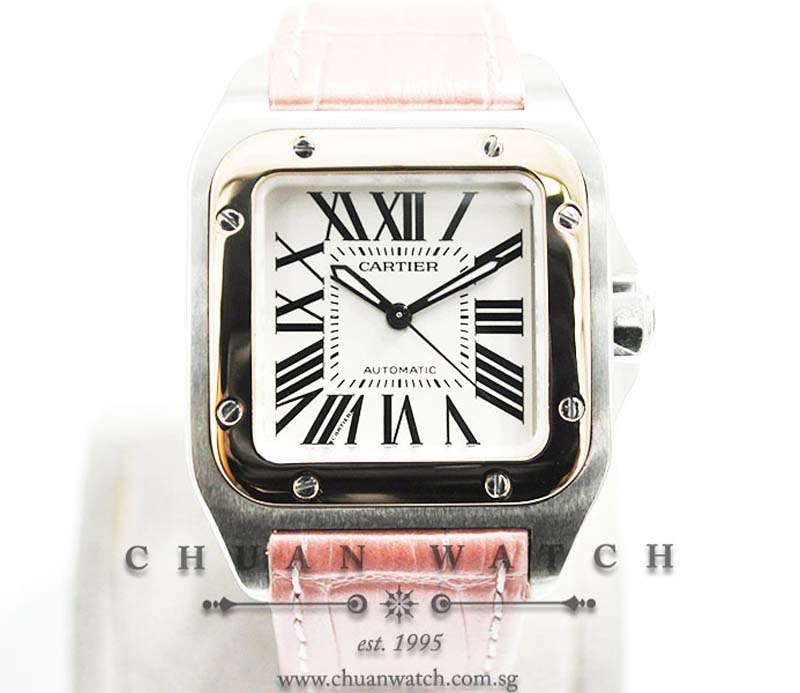 Cartier Santos 100 Midsize Two-Tone W20107X7 - Discontinued