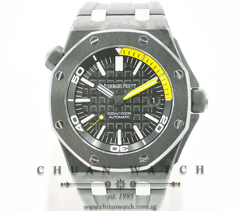 Audemars Piguet Royal Oak Offshore Diver Carbon 42mm 15706AU - Discontinued