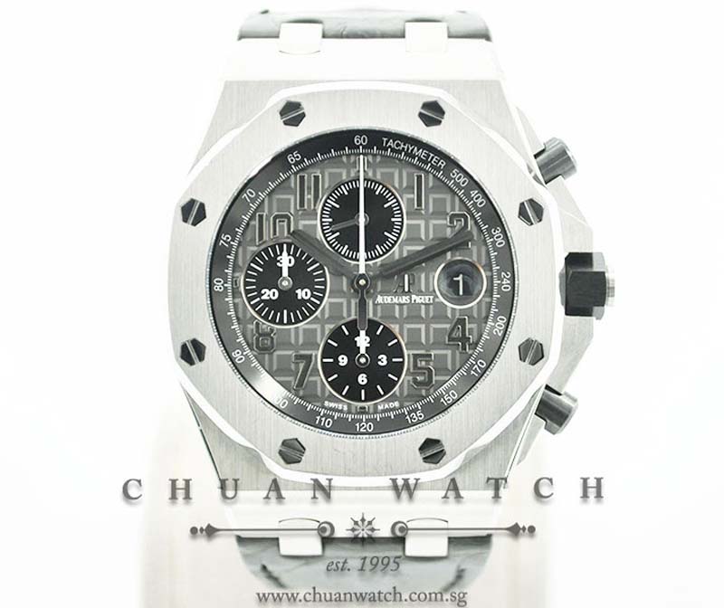 Audemars Piguet Royal Oak Offshore Slate Grey Elephant 42mm 26470ST - Discontinued