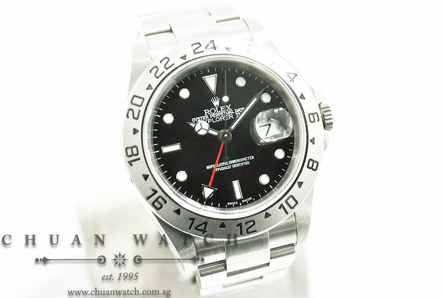 Rolex Explorer II 40mm 16570 Black - Discontinued - Image 3