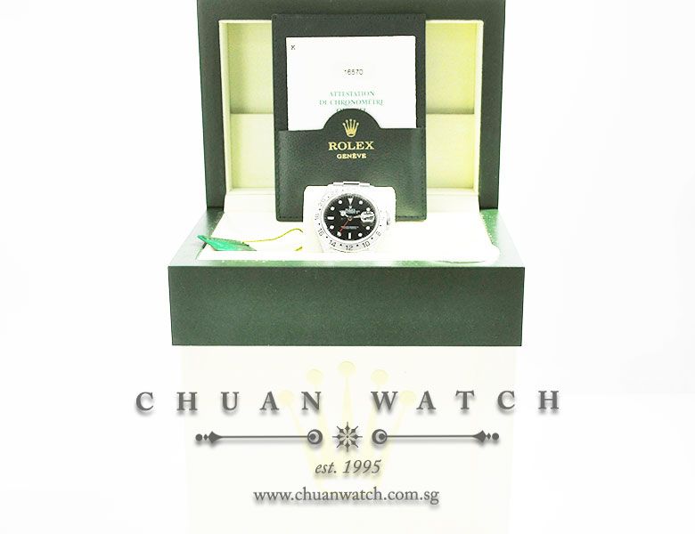 Rolex Explorer II 40mm 16570 Black - Discontinued - Image 5