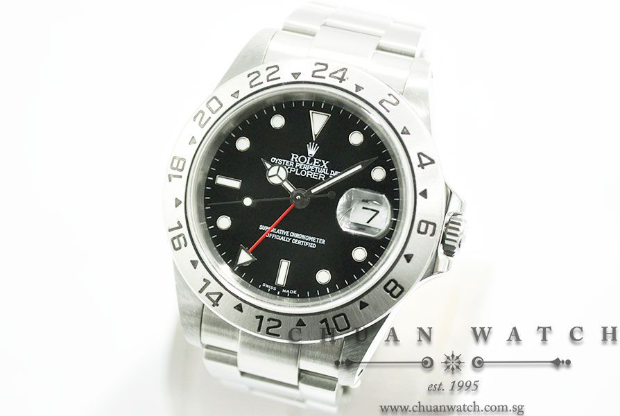 Rolex Explorer II 40mm 16570 Black - Discontinued - Image 2