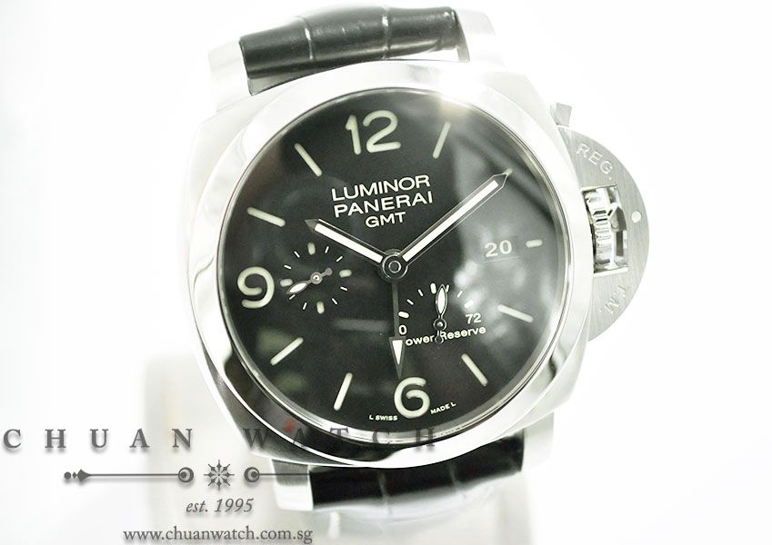 Panerai Luminor 1950 3-Days GMT Power-Reserve 44mm Pam 321 S - Discontinued - Image 3
