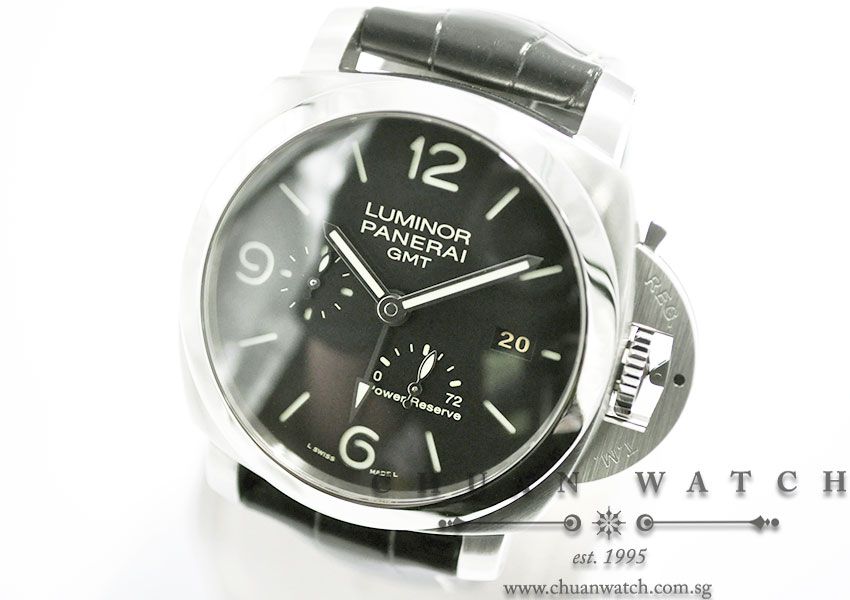 Panerai Luminor 1950 3-Days GMT Power-Reserve 44mm Pam 321 S - Discontinued - Image 2