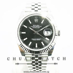 Rolex DateJust 41 126334 Black Index
