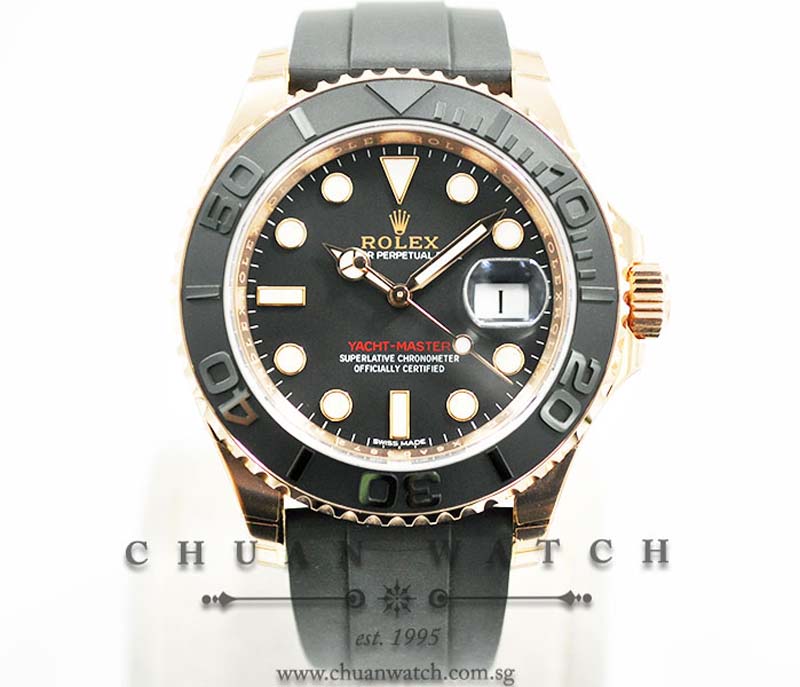 Rolex Gents Yacht-Master Everose 40mm 116655 - Discontinued Reference