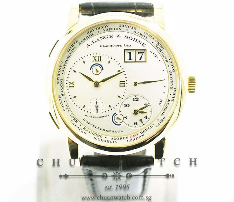 A.Lange & Sohne Lange 1 TimeZone Yellow Gold 41.9mm 116.021