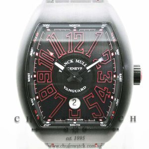 Franck Muller Vanguard PVD-Titanium-Red V 45 SC DT TT NR BR ER