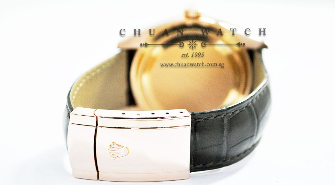 Rolex Annual Calendar GMT Sky-Dweller Rose Gold 42mm 326135 Chocolate Sunburst Arabic - Discontinued Dial - Image 4