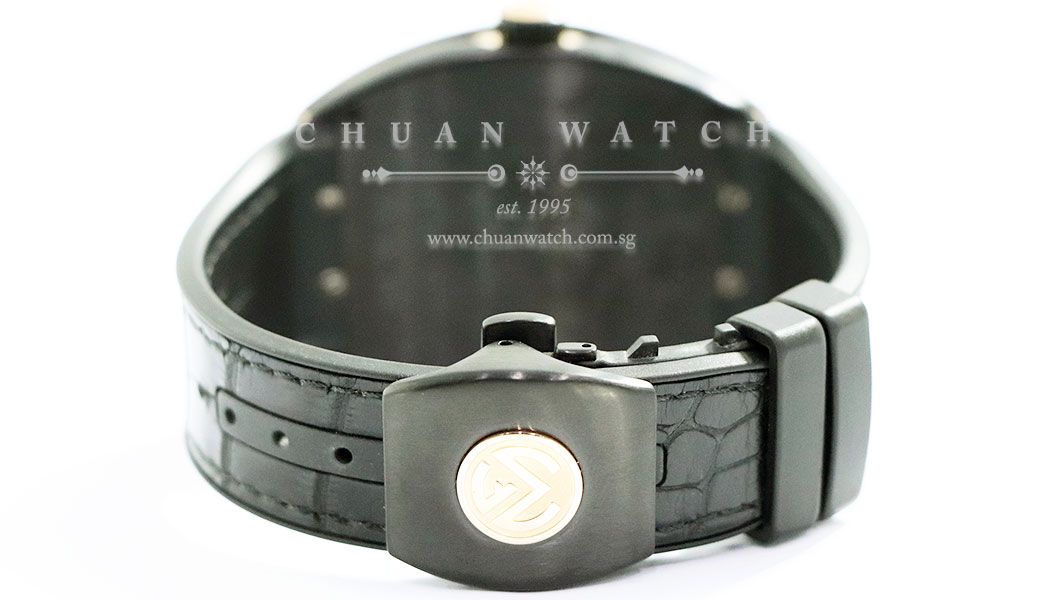 Franck Muller Vanguard PVD-Titanium-Gold V 45 SC DT TT NR BR 5N - Image 4