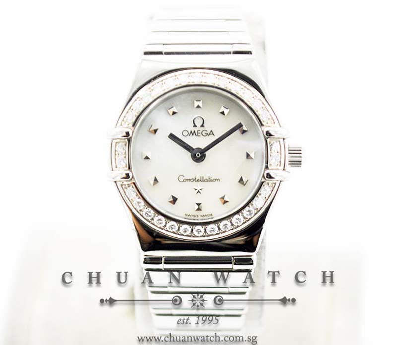 Omega Ladies Mini Constellation Quartz 25mm 1475.71.00 - Discontinued
