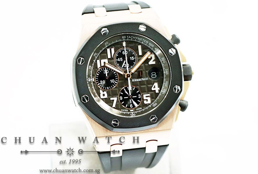 Audemars Piguet Royal Oak Offshore Rubber Clad Rose Gold 42mm 25940OK - Discontinued - Image 3