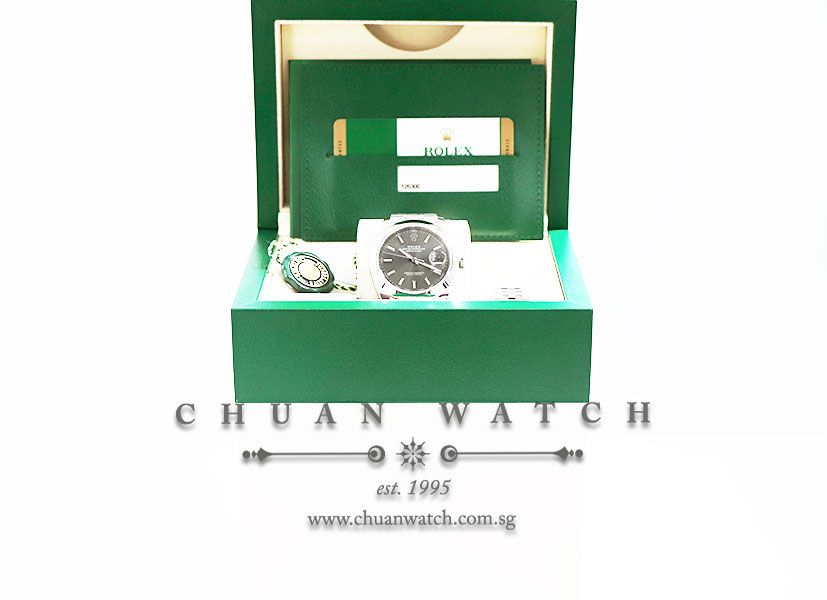 Rolex DateJust 41 126300 Rhodium Sunburst Index - Image 5