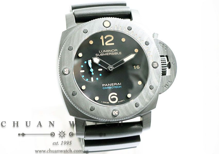 Panerai Luminor Submersible 1950 3-Days Carbotech 47mm Pam 616 T - Image 3