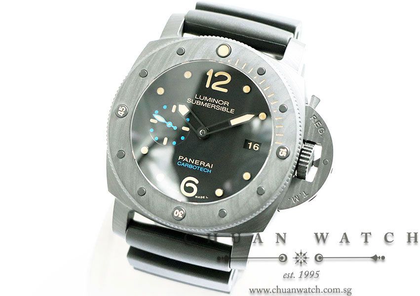 Panerai Luminor Submersible 1950 3-Days Carbotech 47mm Pam 616 T - Image 2