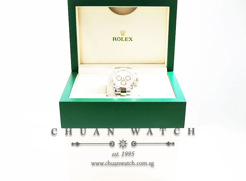 Rolex Cosmograph Daytona Two-Tone 116523 White Index - Discontinued Reference - Image 5