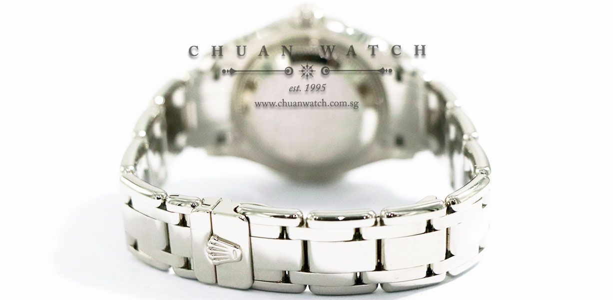 Rolex DateJust PearlMaster White Gold 29mm 80319 White MOP Diamonds - Discontinued - Image 4