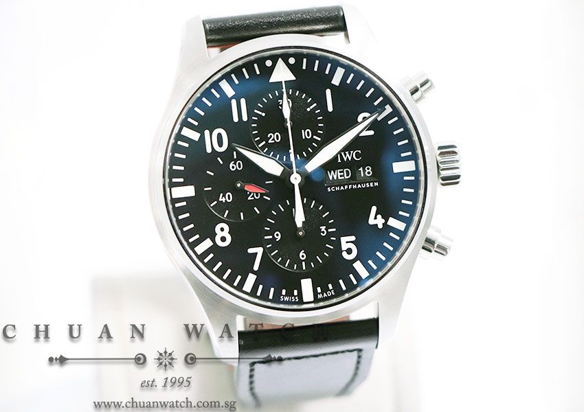 IWC Pilots Watch Chronograph 43mm IW377709 - Image 3