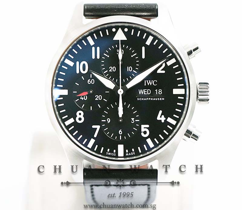 IWC Pilots Watch Chronograph 43mm IW377709