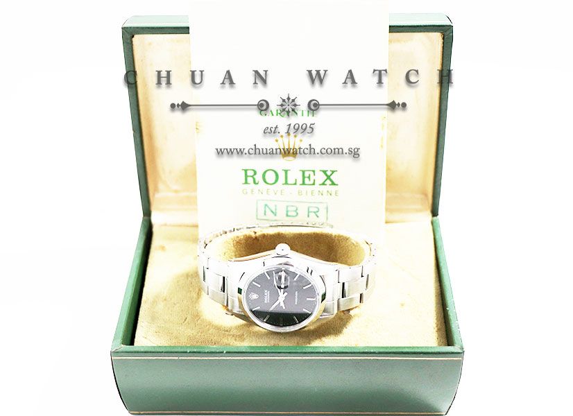 Rolex Vintage Oysterdate Precision 34mm 6694 Black Index - Discontinued - Image 5