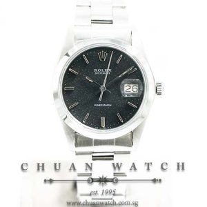 Rolex Vintage Oysterdate Precision 34mm 6694 Black Index - Discontinued