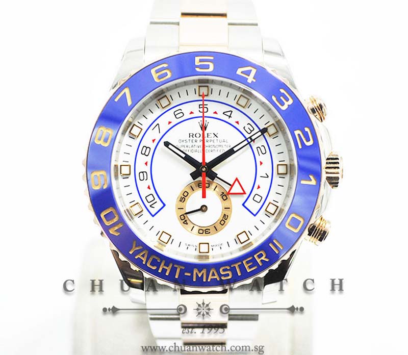 Rolex Yacht-Master II Two-Tone 44mm 116681 - Discontinued Dial