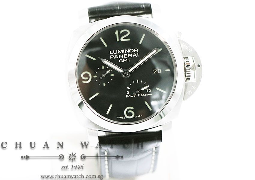 Panerai Luminor 1950 3-Days GMT Power-Reserve 44mm Pam 321 R - Discontinued - Image 3