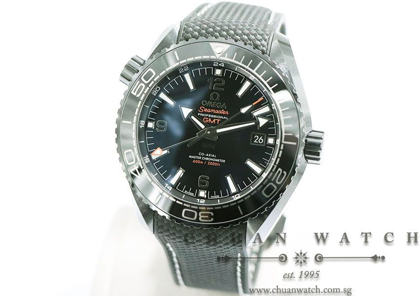 Omega Seamaster Planet Ocean 600M Co-Axial Master Chronometer GMT Ceramic Deep Black 45.5mm 215.92.46.22.01.001 - Image 2