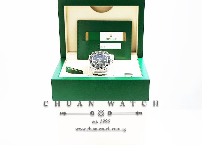 Rolex DEEPSEA Sea-Dweller D-Blue 44mm 116660 - Discontinued Reference - Image 5