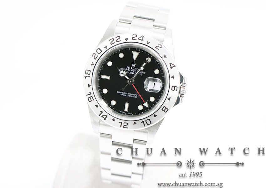 Rolex Explorer II 40mm 16570 Black - Discontinued - Image 2