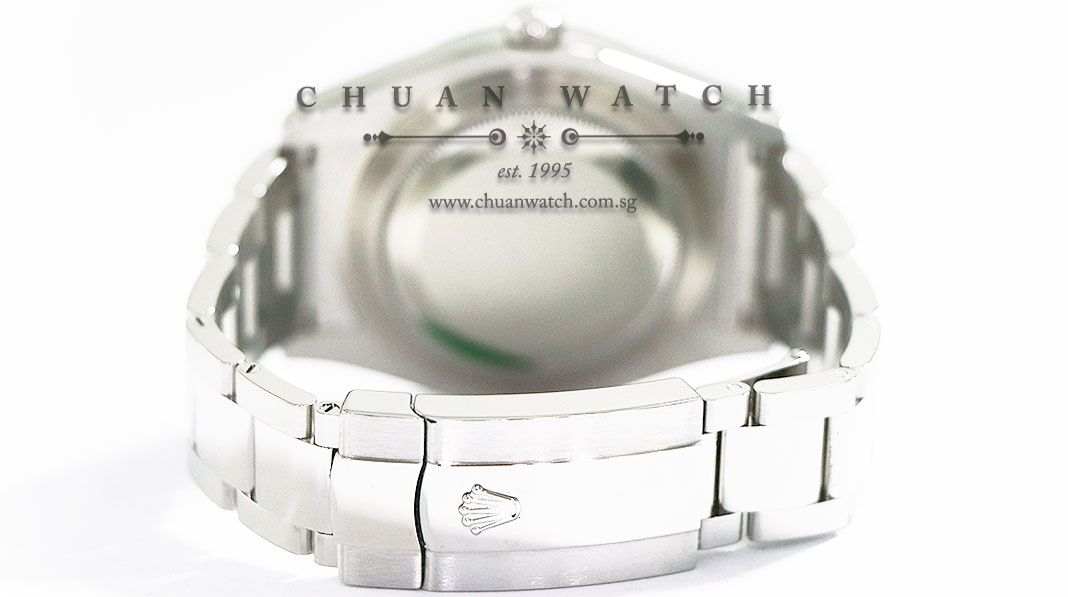 Rolex DateJust II 41mm 116334 Rhodium Sunburst Blue Arabic - Discontinued - Image 4