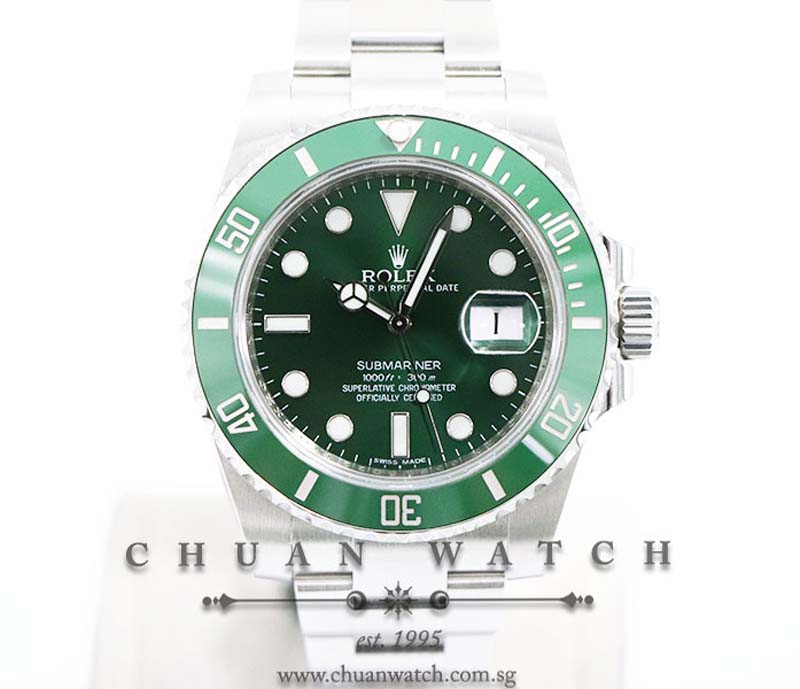 Rolex Submariner 116610LV Hulk