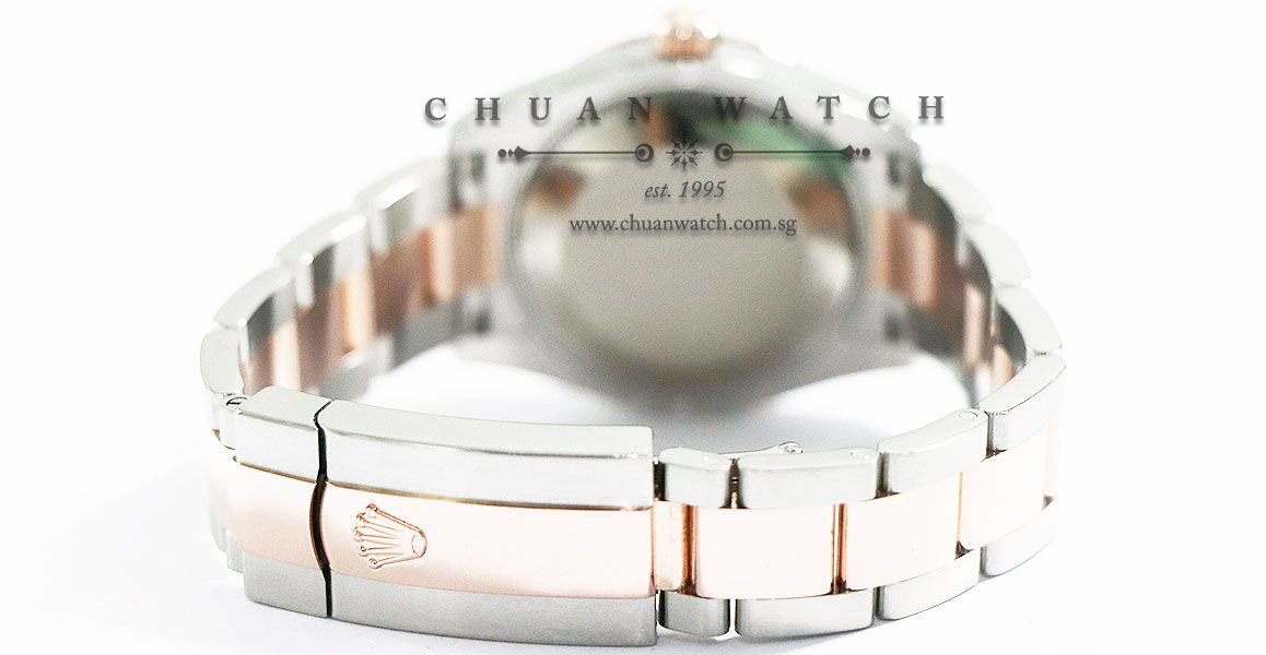 Rolex Boys DateJust Two-Tone 31mm 178341 Chocolate Roman VI 11BR - Discontinued - Image 4