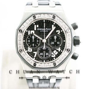 Audemars Piguet Ladies Royal Oak Offshore 37mm 26048SK Black - Discontinued