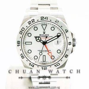 Rolex Explorer II 42mm 216570 White Polar