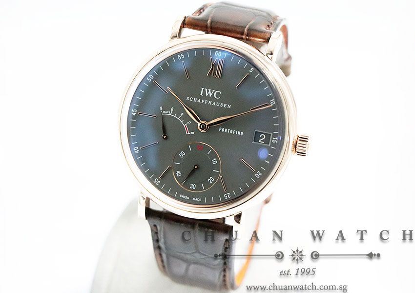 IWC Portofino Hand-Wound 8-Days Rose Gold 45mm IW510104 - Image 2