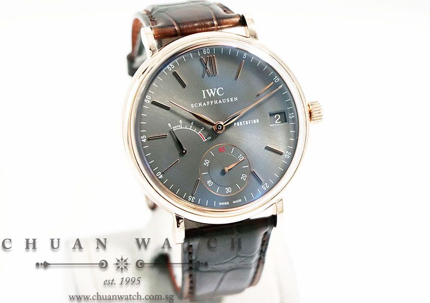 IWC Portofino Hand-Wound 8-Days Rose Gold 45mm IW510104 - Image 3