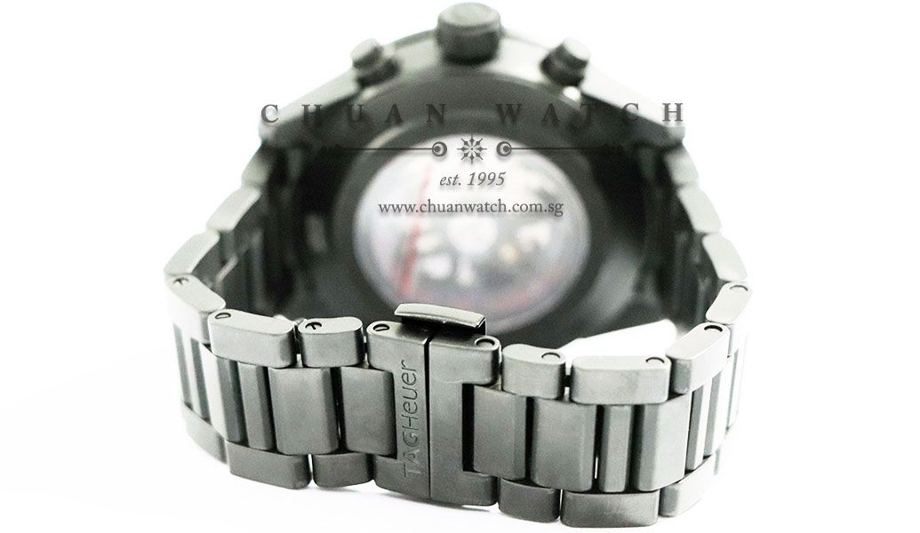 Tag Heuer Carrera Calibre HEUER 01 Black Ceramic 45mm CAR2A91 - Image 4
