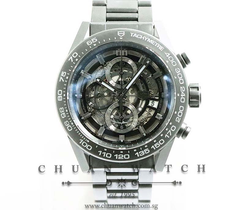 Tag Heuer Carrera Calibre HEUER 01 Black Ceramic 45mm CAR2A91