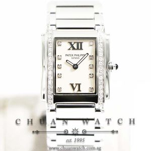 Patek Philippe Twenty~4 Quartz 4910/10A-011 Timeless White