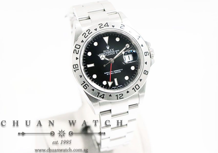 Rolex Explorer II 40mm 16570 Black - Discontinued - Image 3