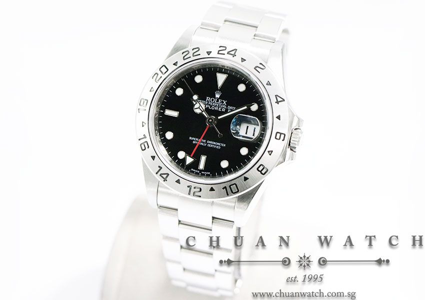 Rolex Explorer II 40mm 16570 Black - Discontinued - Image 2