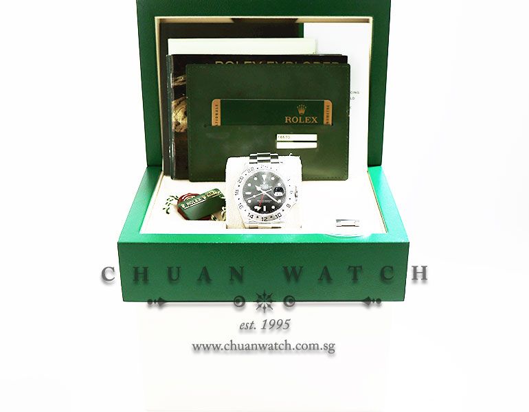 Rolex Explorer II 40mm 16570 Black - Discontinued - Image 5