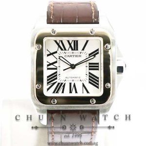 Cartier Santos 100 XL Two-Tone W20072X7