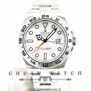 Rolex Explorer II 42mm 216570 White Polar
