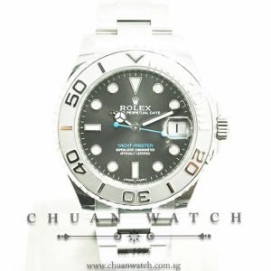 Rolex Midsize Yacht-Master 37mm 268622 Rhodium Sunburst