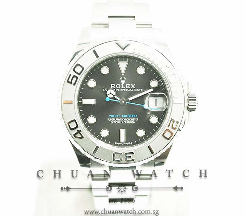 Rolex Midsize Yacht-Master 37mm 268622 Rhodium Sunburst