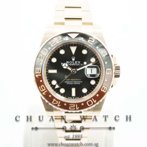 Rolex GMT-Master II Root Beer Rose Gold 126715CHNR